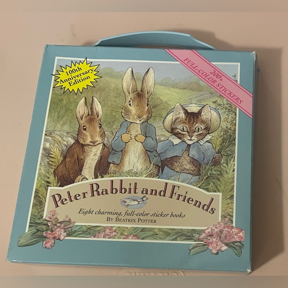Peter Rabbit and Friends Full Color Sticker Book Collection - Boxed Set of 8